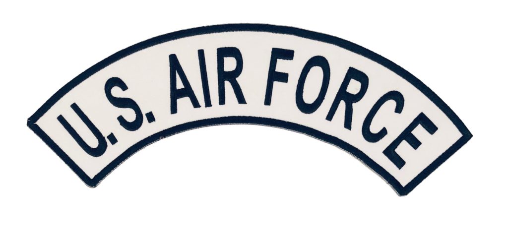 U.S. AIR FORCE VETERAN TOP & BOTTOM ROCKER SET | ABC PATCHES