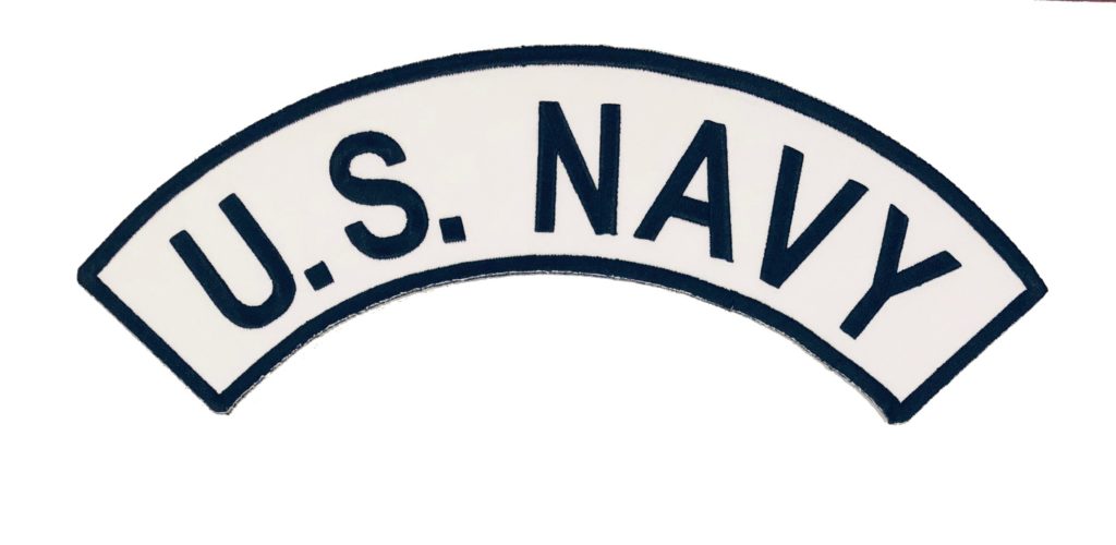 U.S. NAVY TOP ROCKER | ABC PATCHES