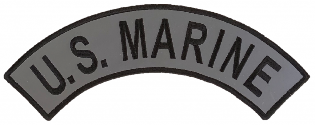 U.S. MARINE TOP ROCKER REFLECTIVE PATCH | ABC PATCHES