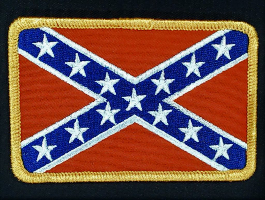 CONFEDERATE BATTLE FLAG PATCH – ABC PATCHES