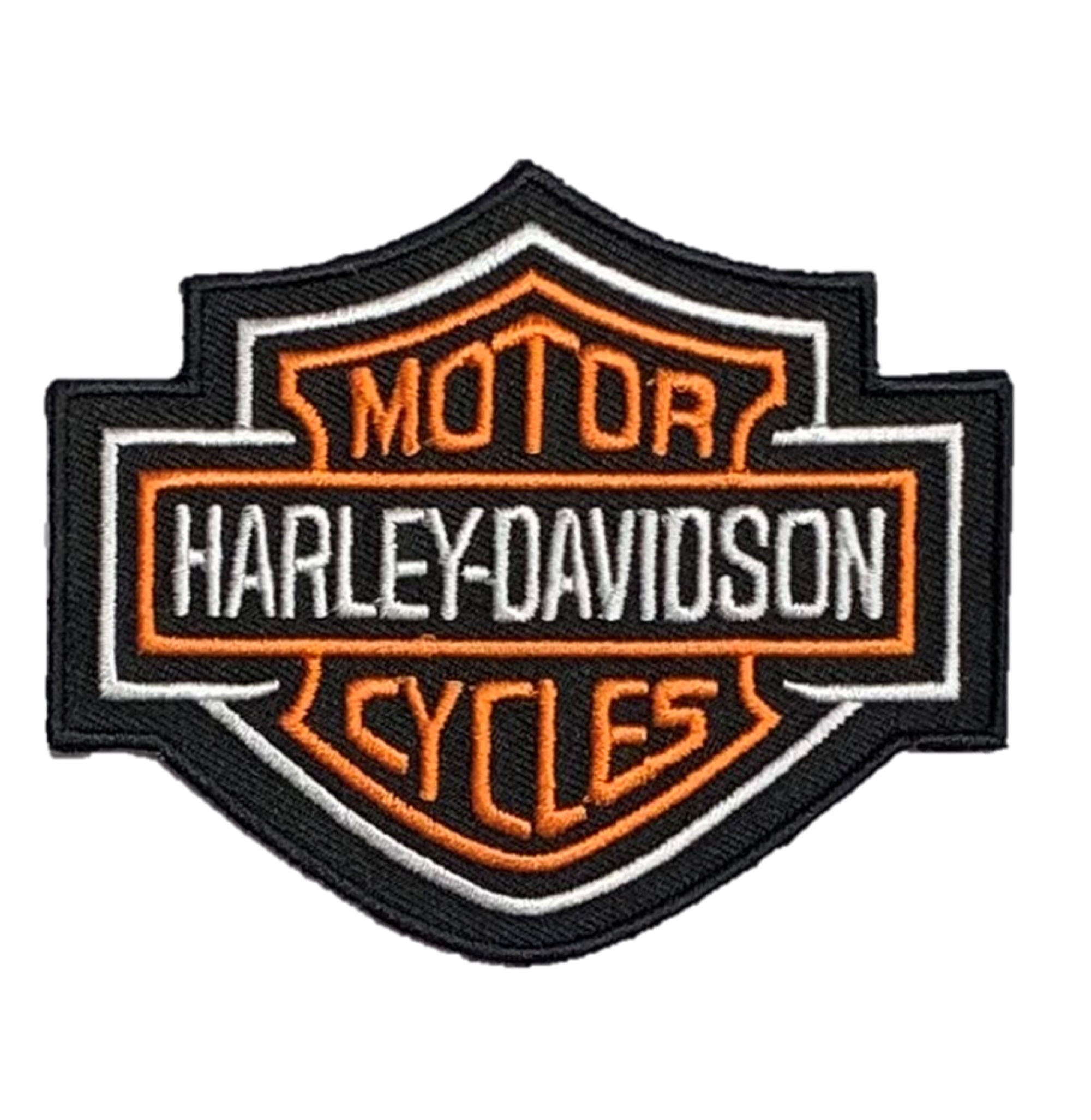 Embroidery Iron On patch Harley Davidson Fat Bob 
