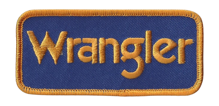 VINTAGE STYLE WRANGLER PATCH | ABC PATCHES