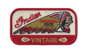 VINTAGE INDIAN ORIGINAL 1901 PATCH ABC PATCHES