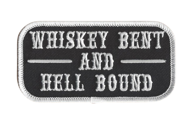 WHISKEY BENT AND HELL BOUND PATCH – ABC PATCHES